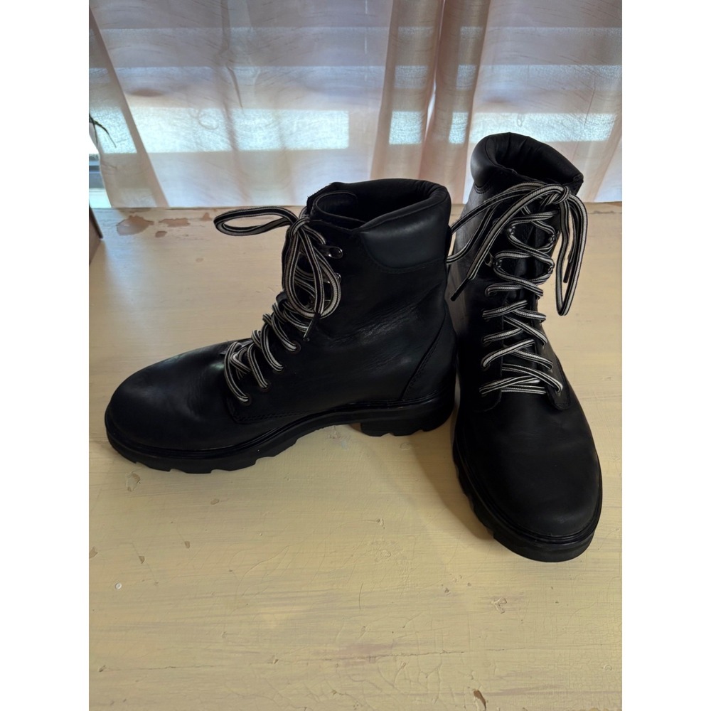 Sorel Women's Waterproof Black Lace-Up‎ Boots – Style NL4843-010 - Picture 2 of 6